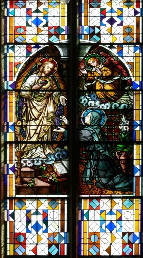 성녀 마르가리타 마리아 알라코크에게 발현하신 예수 성심_photo by Ralph Hammann_in the church of Sainte-Odile de Lapoutriche in Alsace_France.jpg
